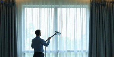 Commercial drapes cleaning service norlane-vic hotels offices