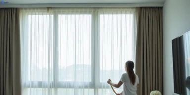 Delicate sheer drape cleaning norlane-vic Matty Curtain Cleaning